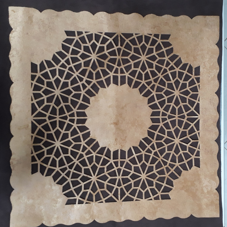 رومیزی مخمل پشت نمدی