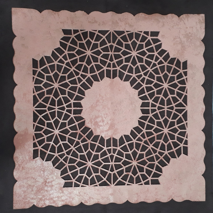 رومیزی مخمل پشت نمدی