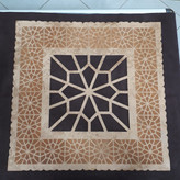 رومیزی مخمل پشت نمدی طرح اسلیمی