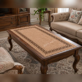 رومیزی پارچه ای مخمل مستطیل