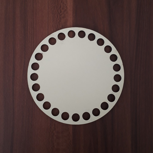 کفی تریکو بافی گرد mdf سایز 10