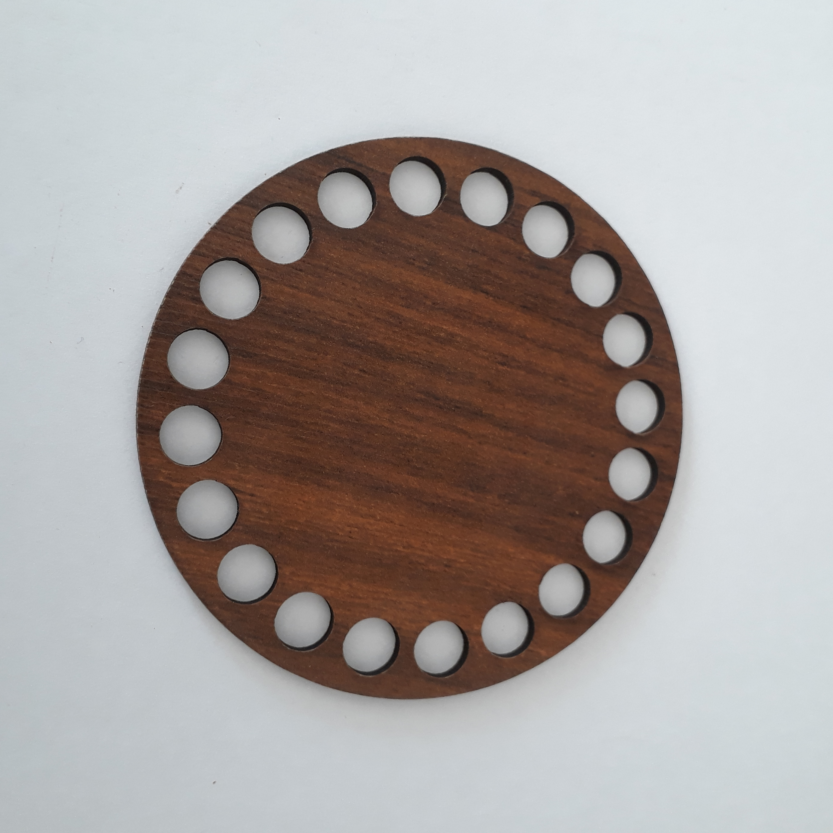 کفی تریکو بافی گرد mdf سایز  ۸