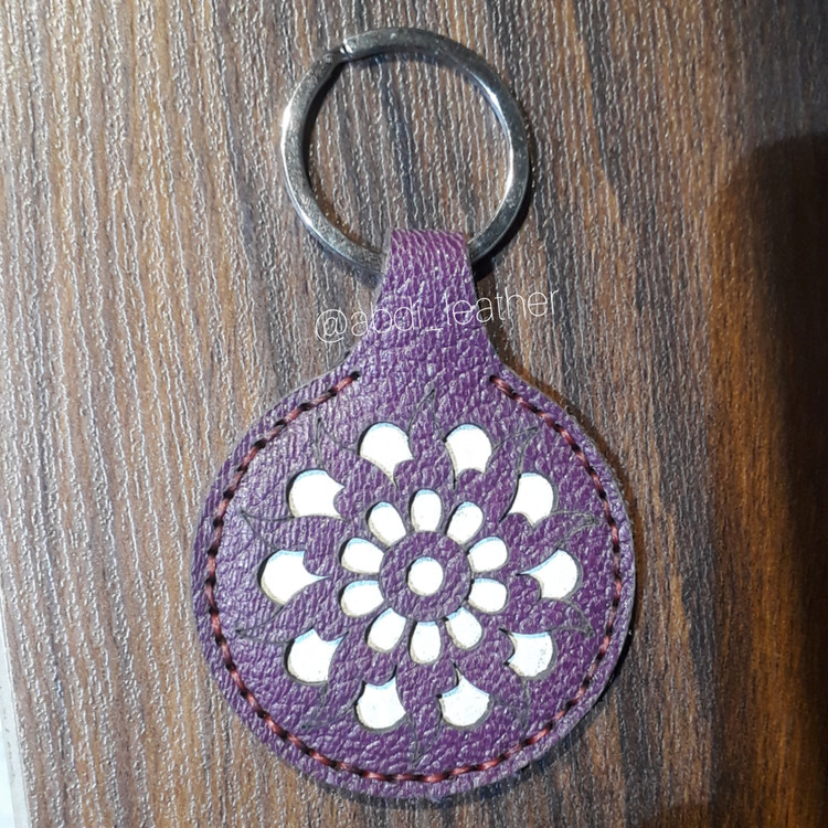 جاسویچی چرم طبیعی دستدوز