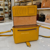 کیف دوشی چرم طبیعی زنانه دستدوز