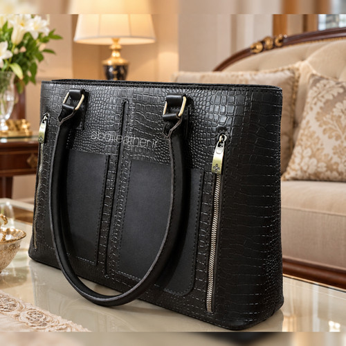 خرید کیف دوشی چرم طبیعی دستدوز زنانه